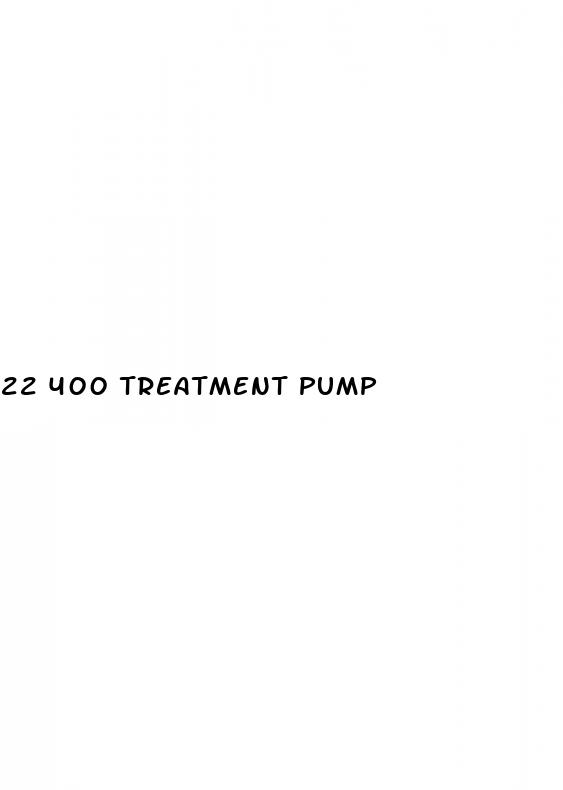 22 400 treatment pump