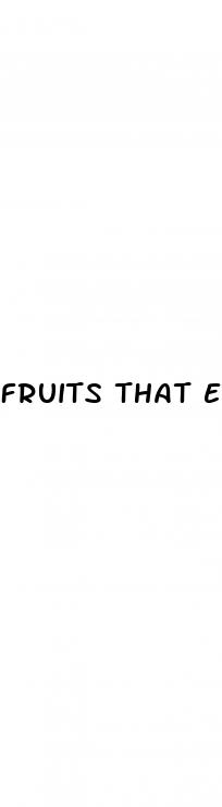 fruits that enhance male libido