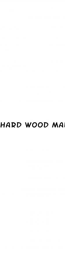 hard wood male enhancement
