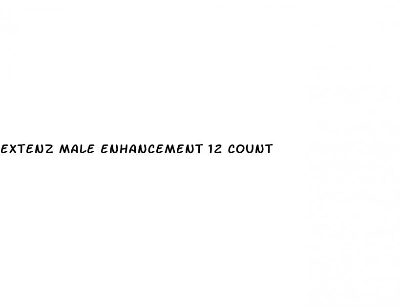 extenz male enhancement 12 count