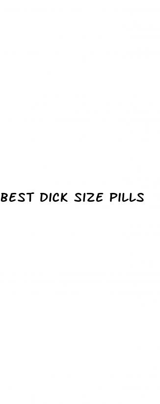 best dick size pills