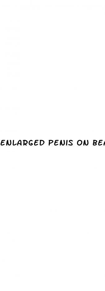 enlarged penis on beach