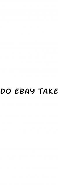 do ebay take a cut