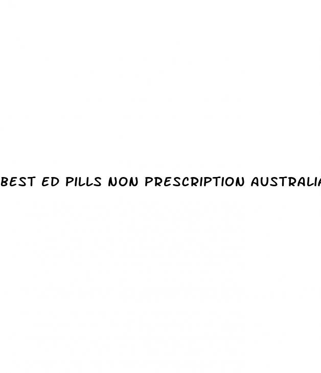 best ed pills non prescription australia