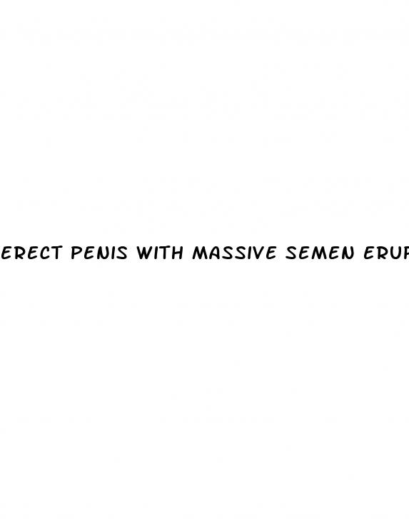 erect penis with massive semen eruption drawing