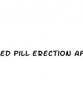 ed pill erection after ejaculation