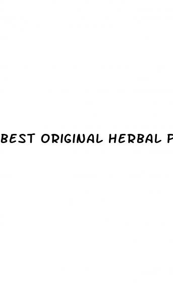 best original herbal penis enlargement pills