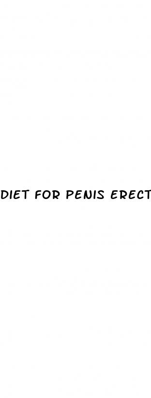 diet for penis erection