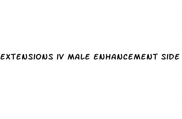 extensions iv male enhancement side effects