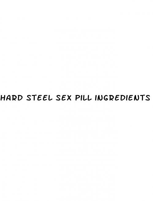 hard steel sex pill ingredients