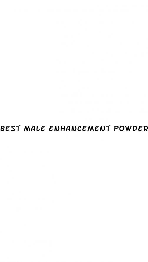 best male enhancement powder