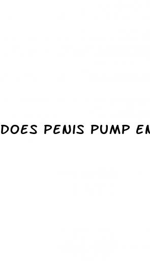 does penis pump enlarge
