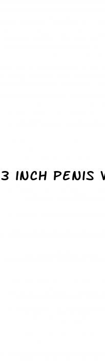 3 inch penis when erect
