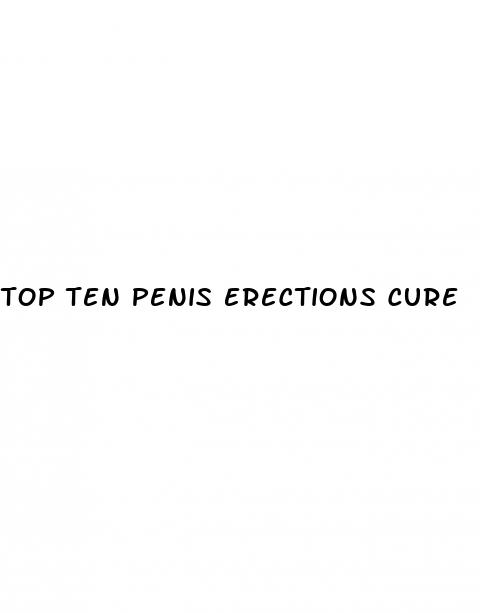 top ten penis erections cure