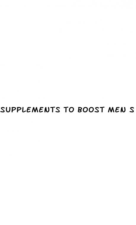 supplements to boost men s libido