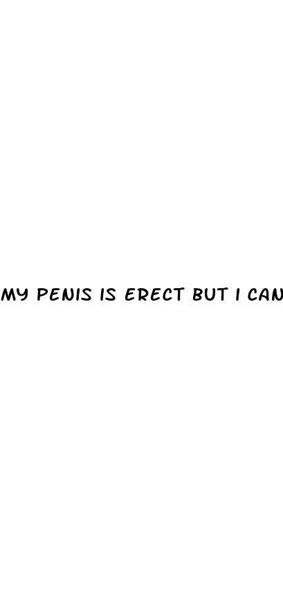 my penis is erect but i can nor ejaculate