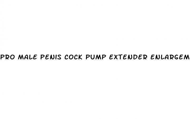 pro male penis cock pump extender enlargement