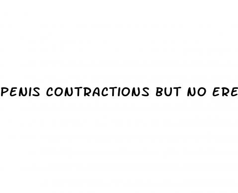 penis contractions but no erections