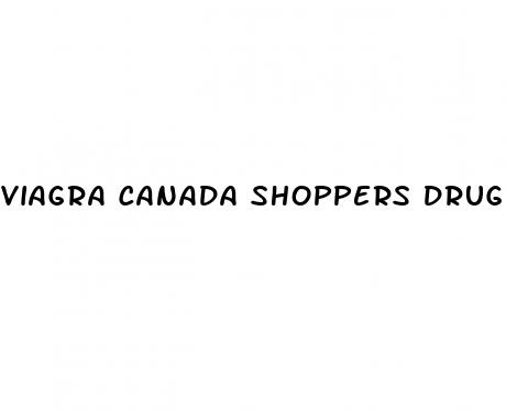 viagra canada shoppers drug mart