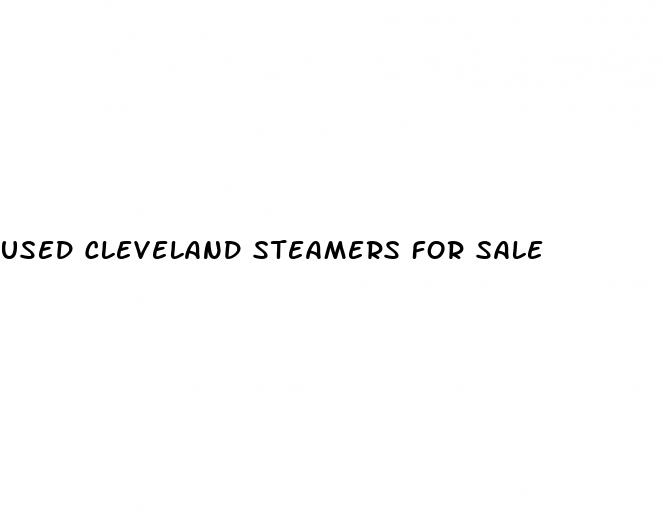 used cleveland steamers for sale