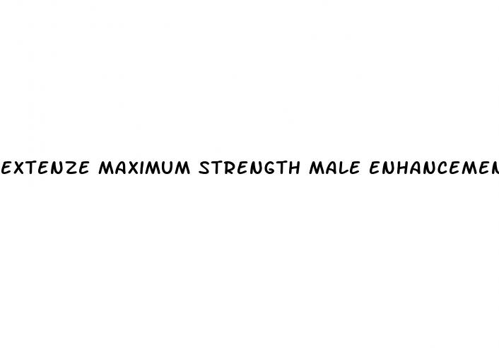 extenze maximum strength male enhancement nutritional supplement liquid gel caps