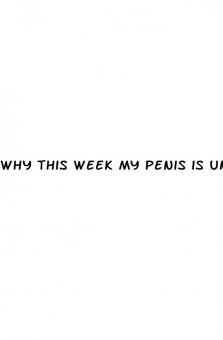 why this week my penis is unable to erect