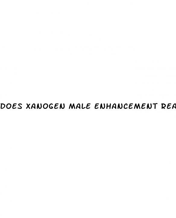 does xanogen male enhancement really work