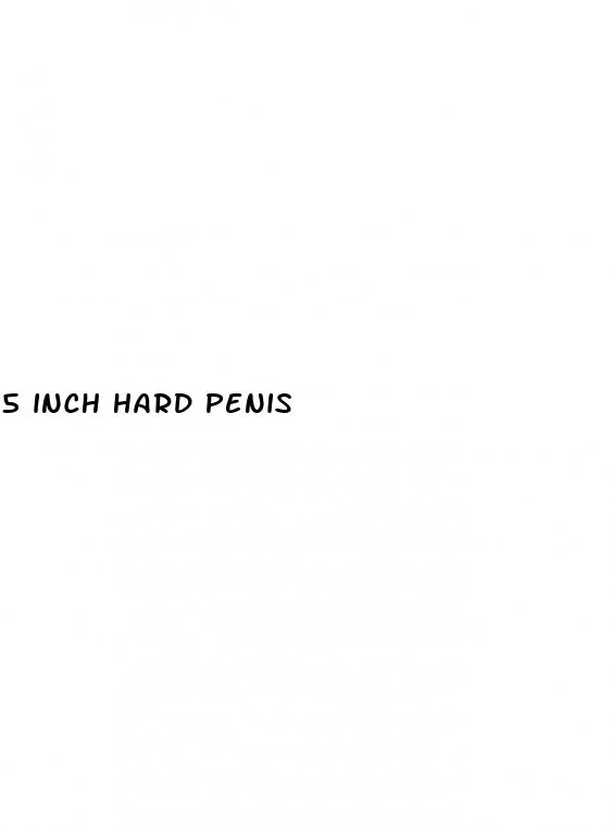 5 inch hard penis