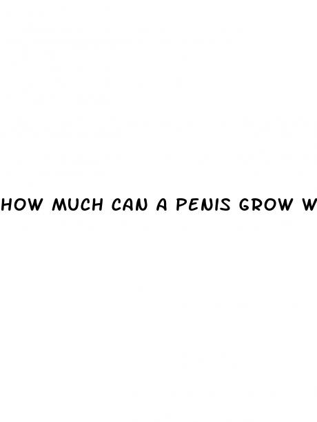 how much can a penis grow when erect