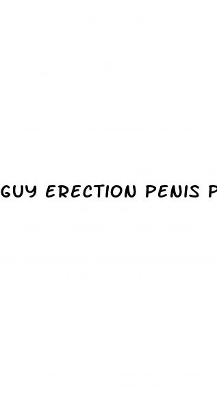 guy erection penis public