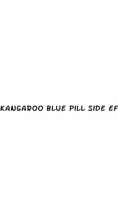 kangaroo blue pill side effects