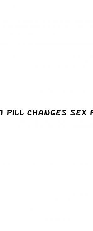 1 pill changes sex from male to female porn