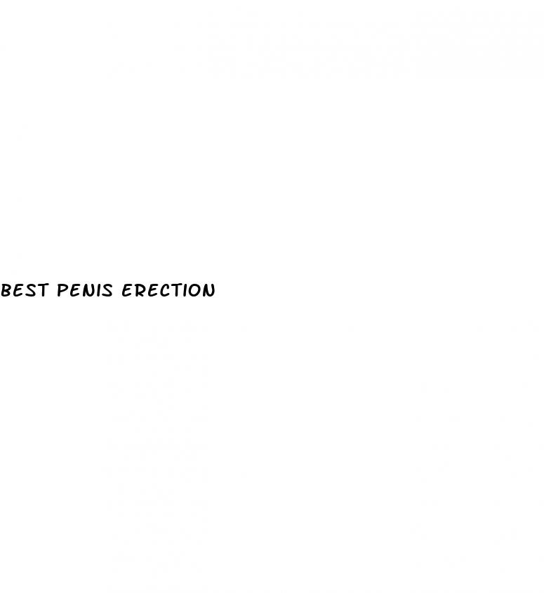best penis erection