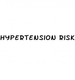 hypertension risk groups