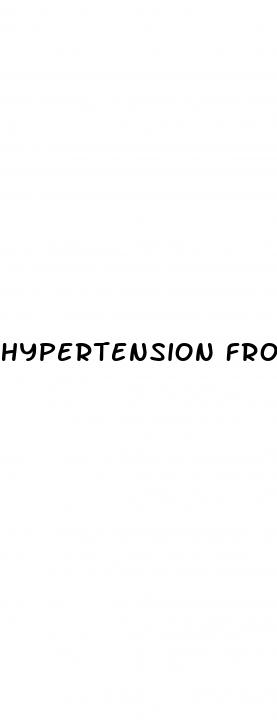 hypertension from dehydration