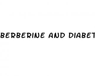 berberine and diabetes
