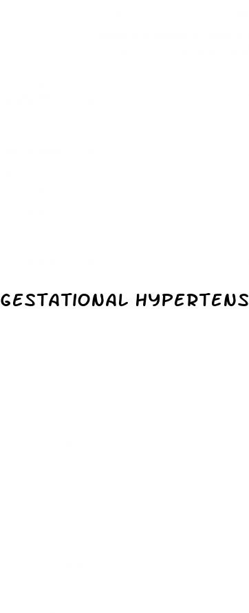 gestational hypertension postpartum