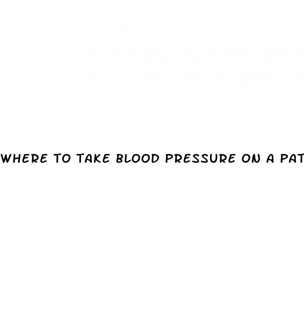 where to take blood pressure on a patient with mastectomy
