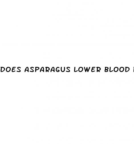 does asparagus lower blood pressure