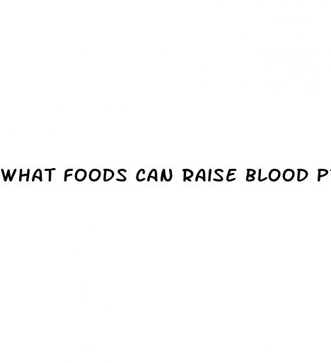 what foods can raise blood pressure