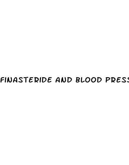 finasteride and blood pressure