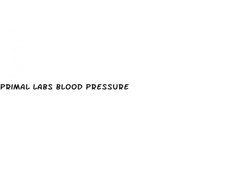 primal labs blood pressure