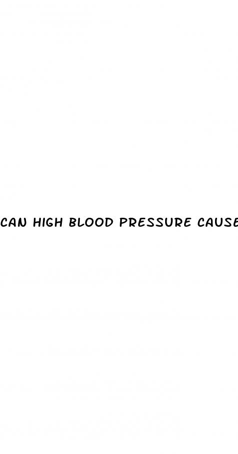 can high blood pressure cause upset stomach