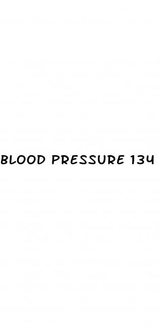 blood pressure 134 70
