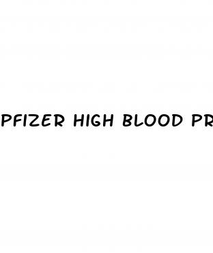 pfizer high blood pressure recall