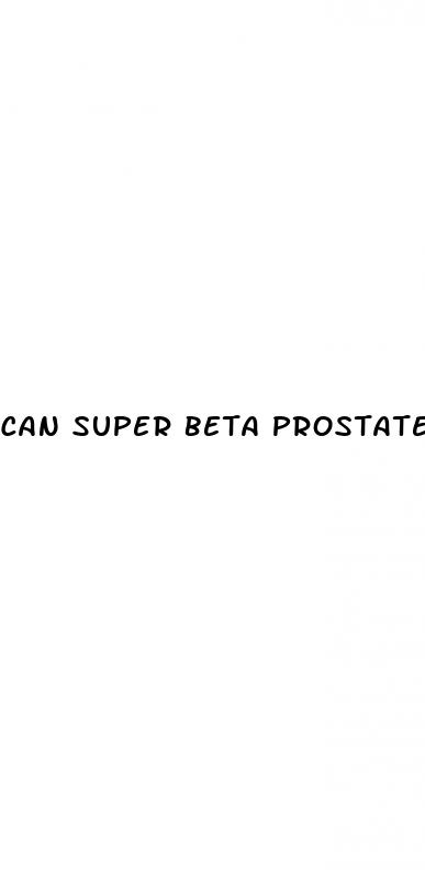 can super beta prostate cause high blood pressure