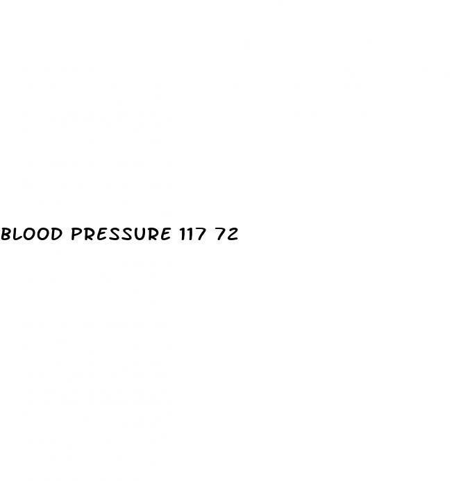 blood pressure 117 72