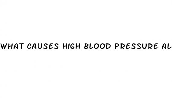 what causes high blood pressure all of a sudden