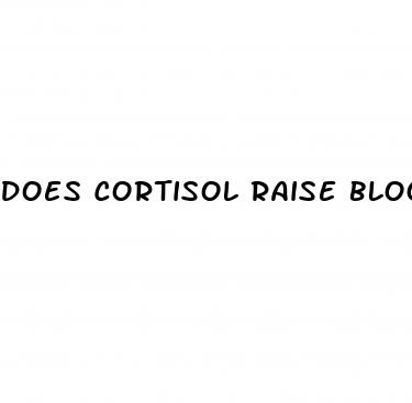 does cortisol raise blood pressure