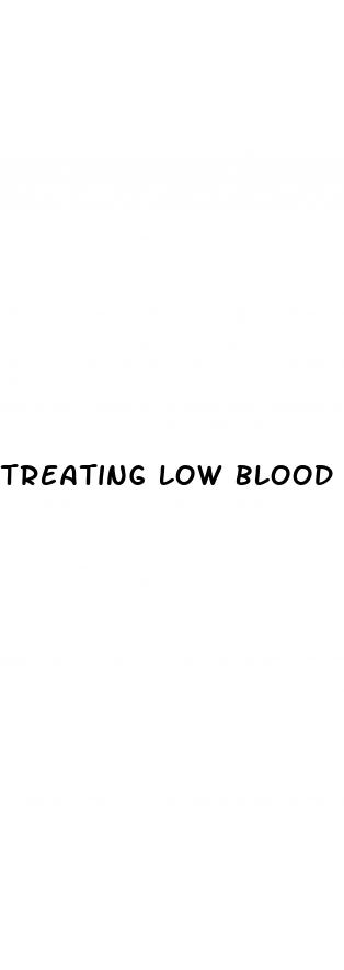 treating low blood pressure